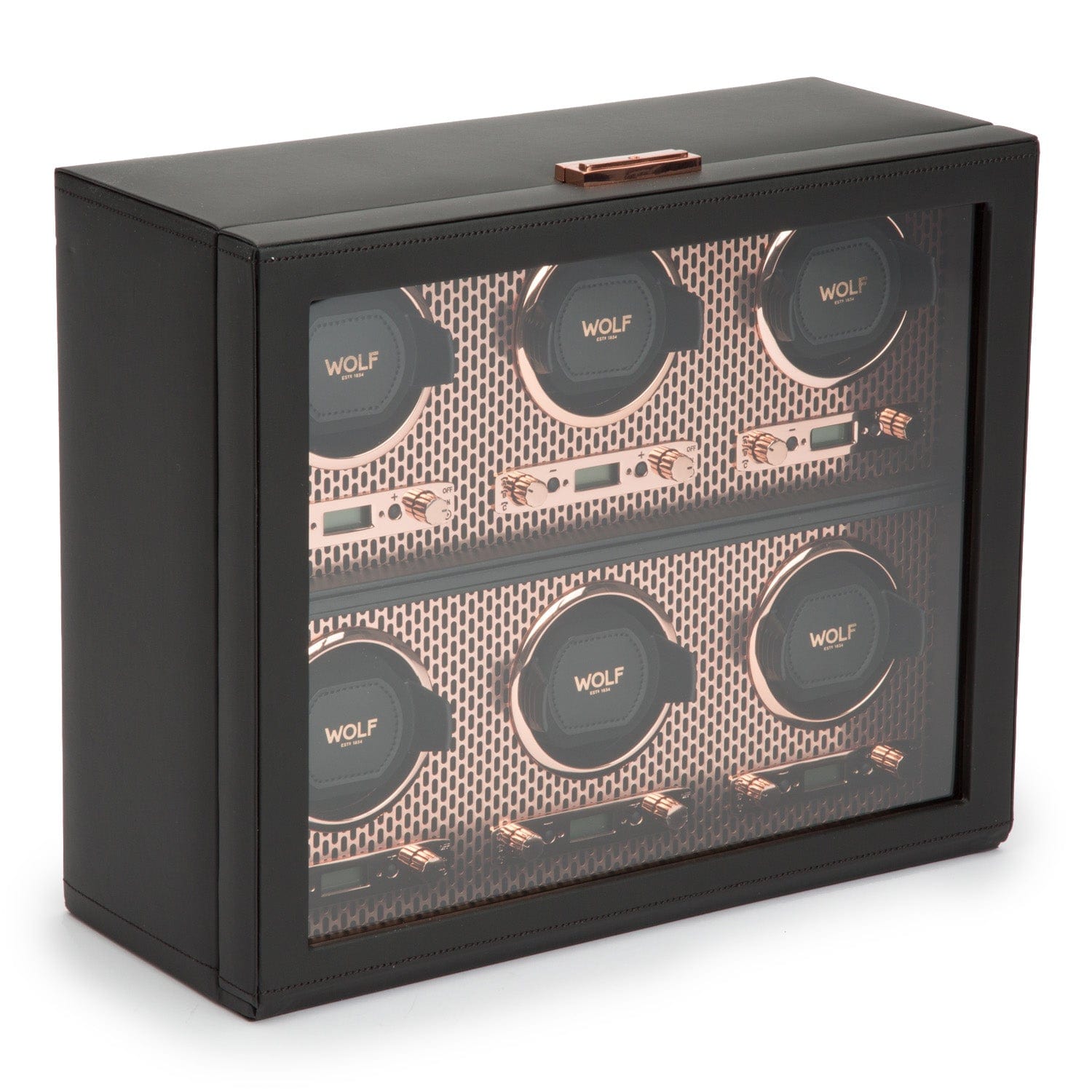 Wolf1834 Watch Winder Axis 6 Piece Watch Winder-Copper