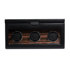 Wolf1834 Watch Winder Roadster Triple Watch Winder with Storage