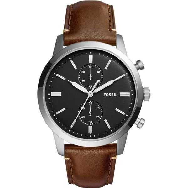 Fossil townsman chronograph black sale